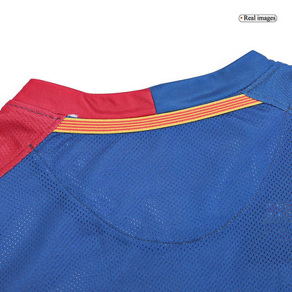 Barcelona pánsky domáci retro futbalový dres s dlhými rukávmi 2008/09 UCL Final - ETO'O #9