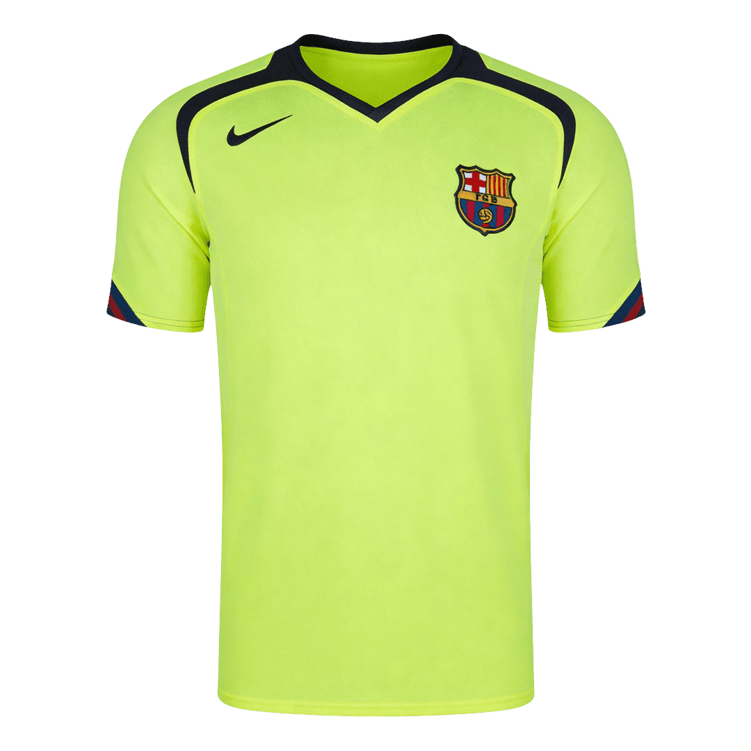 Barcelona pánsky vonkajší retro futbalový dres 2005/06