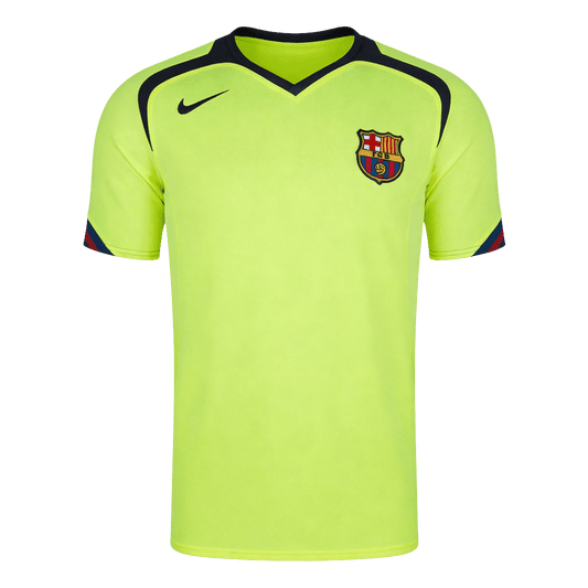 Barcelona pánsky vonkajší retro futbalový dres 2005/06