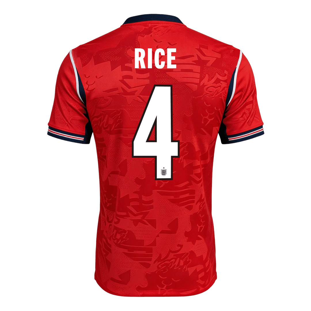 Anglicko pánsky vonkajší futbalový dres MS 2026 - RICE #4 [hráčska verzia]