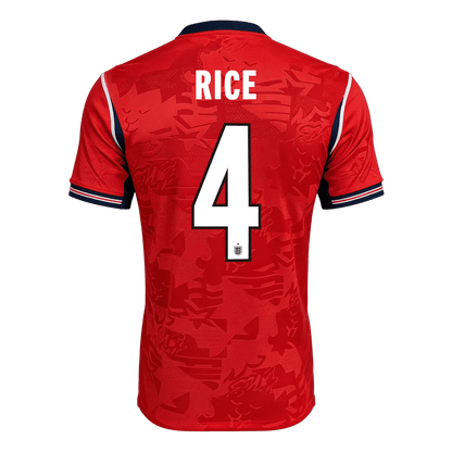 Anglicko pánsky vonkajší futbalový dres MS 2026 - RICE #4 [hráčska verzia]