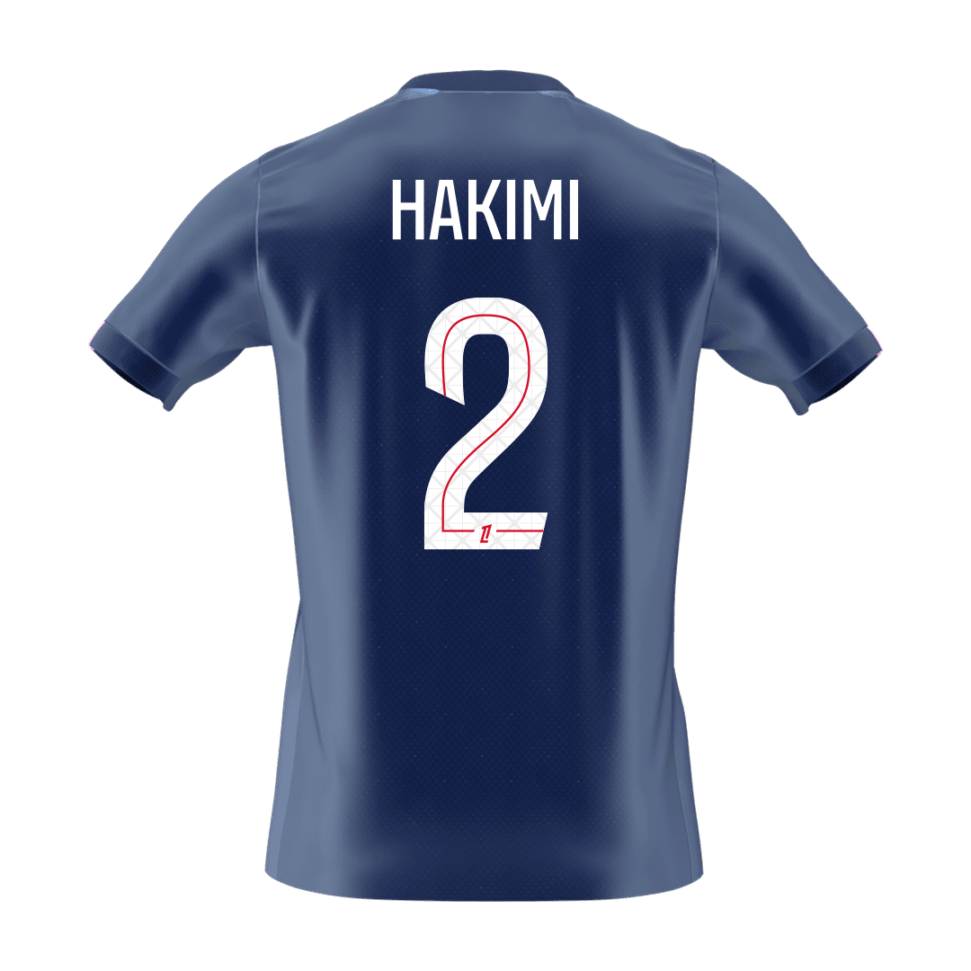 PSG pánsky domáci futbalový dres 2025/26 - HAKIMI #2 (Prémiová kvalita)