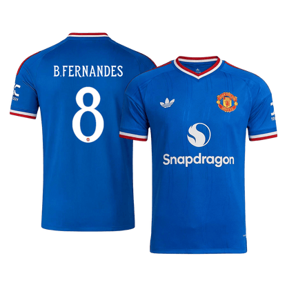 Manchester United pánsky Vonkajší futbalový dres 2026/27 – B. FERNANDES #8 – UCL