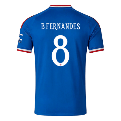 Manchester United pánsky Vonkajší futbalový dres 2026/27 – B. FERNANDES #8 – UCL
