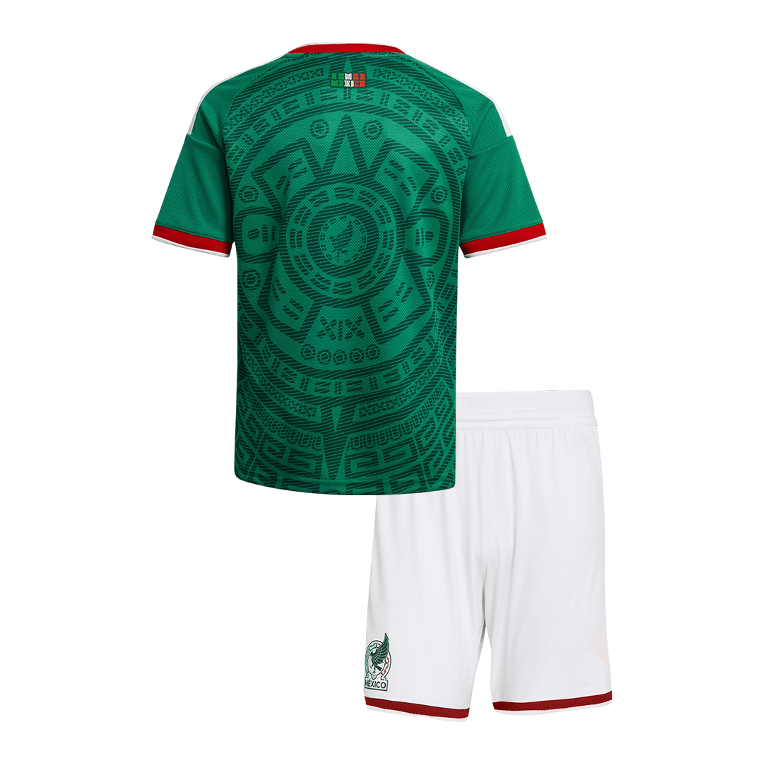 Mexiko detská domáca futbalová súprava 2026 (Prémiová kvalita)