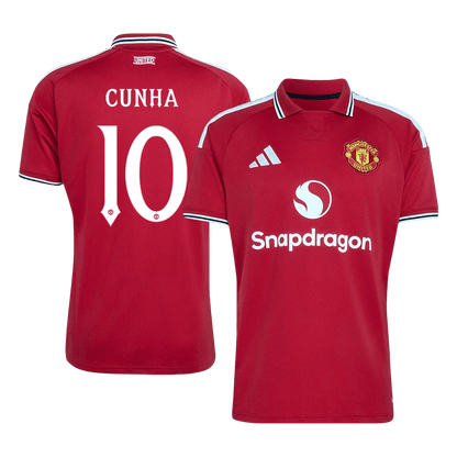 Manchester United pánsky Domáci futbalový dres 2026/27 – CUNHA #10 – UCL