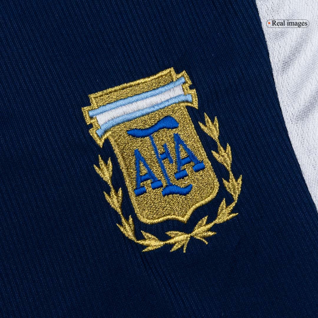Argentína pánsky vonkajší retro futbalový dres 1998