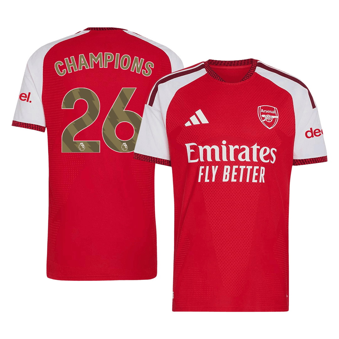 Arsenal pánsky domáci futbalový dres 2026/27 - CHAMPIONS #26 [hráčska verzia]
