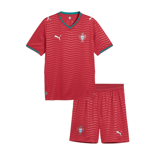 Portugalsko detská domáca futbalová súprava MS 2026 (Prémiová kvalita)