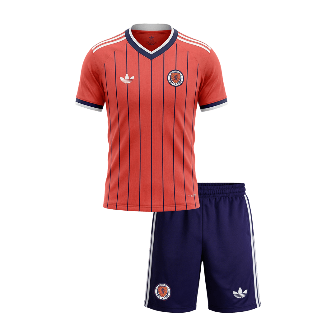 Škótsko detská vonkajšia futbalová súprava MS 2026