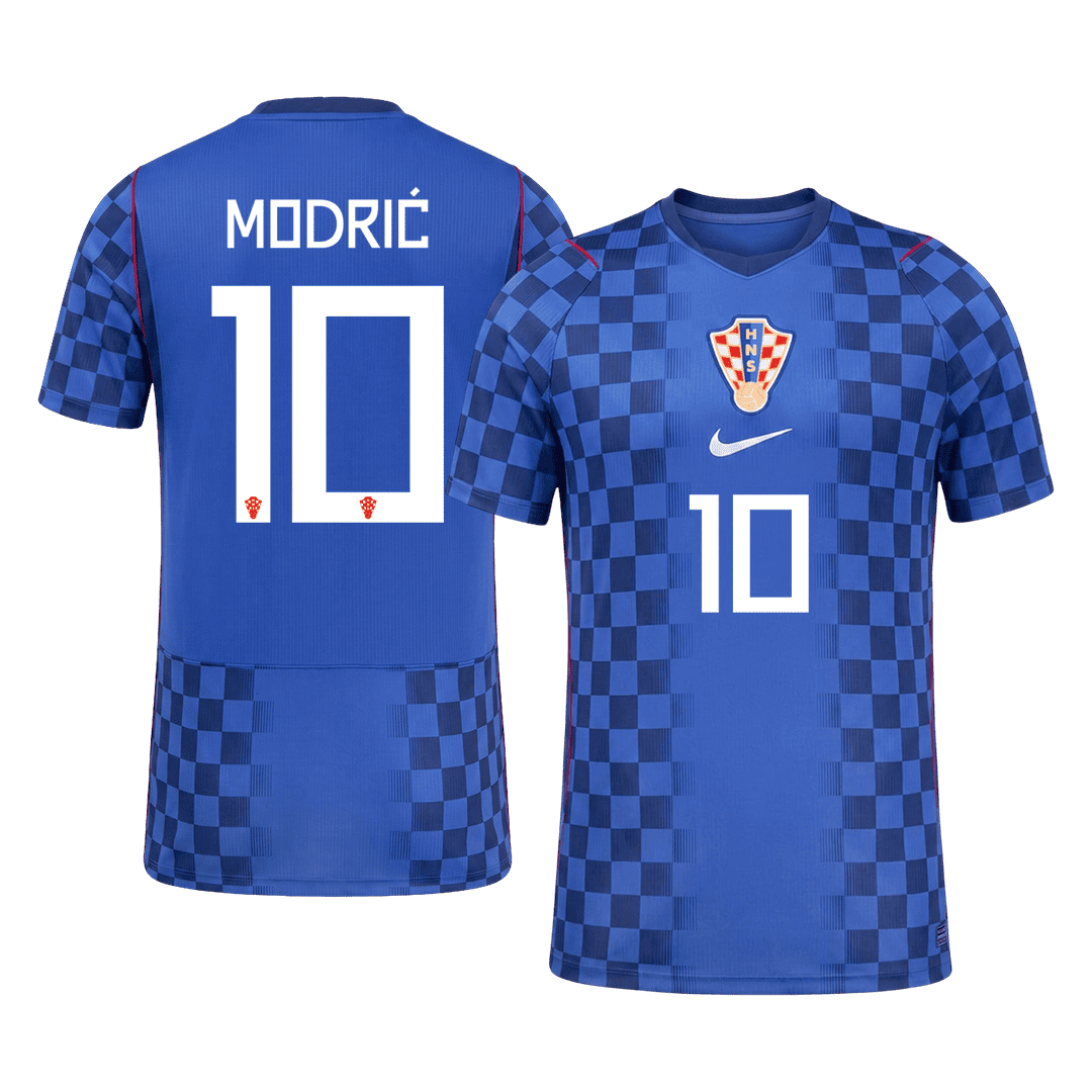 Pánske Futbalový Dres Chorvátsko Vonkajší MS 2026 Hráčska Verzia - MODRIĆ #10
