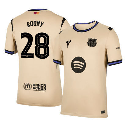 Barcelona pánsky vonkajší futbalový dres 2025/26 - ROONY #28