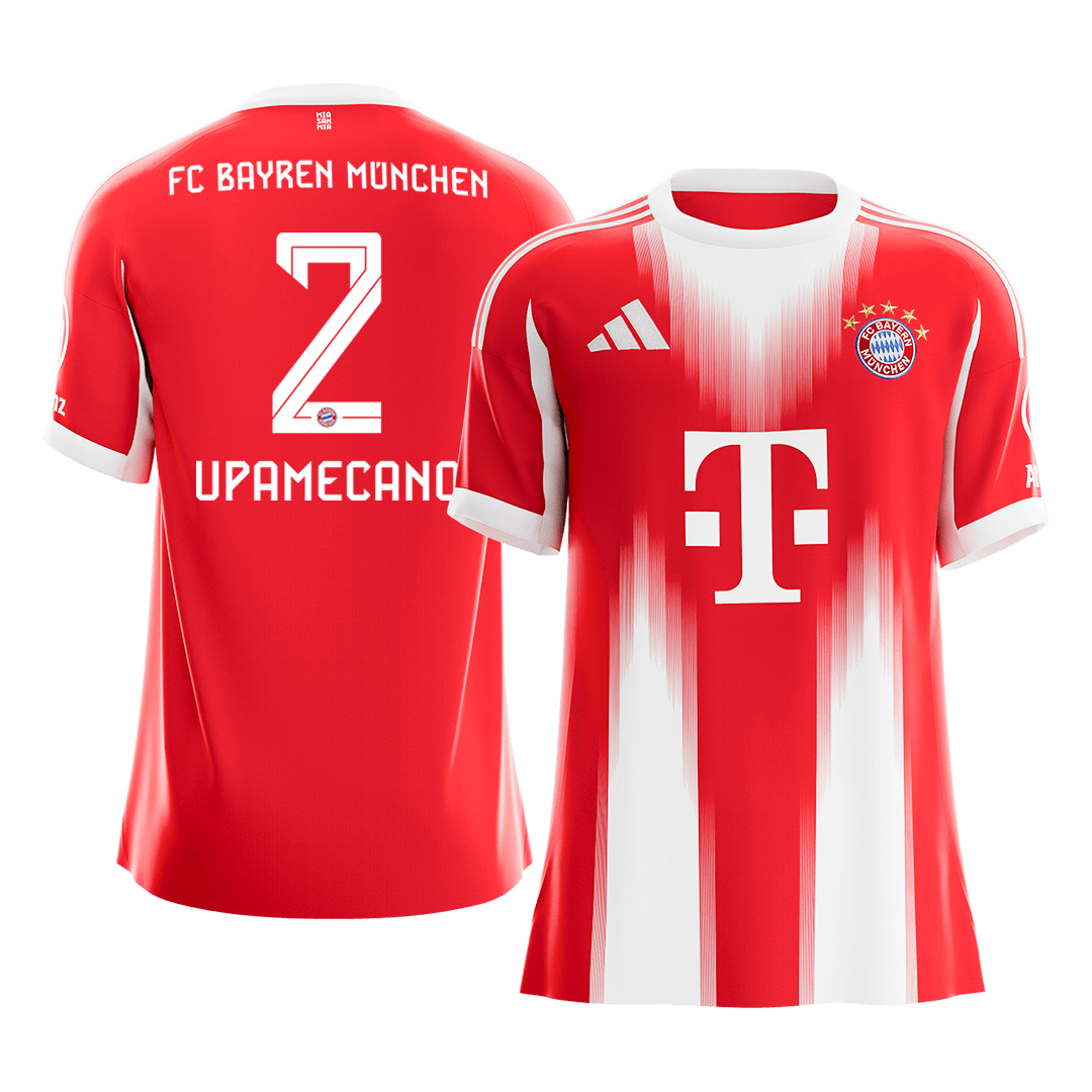 Bayern Mníchov pánsky domáci futbalový dres 2025/26 - UPAMECANO #2 (Prémiová kvalita)