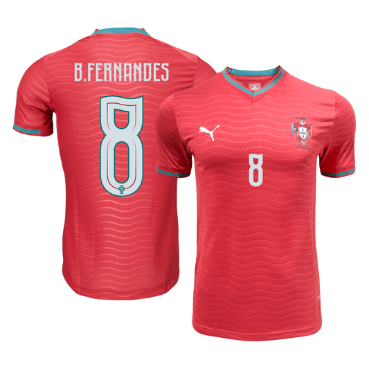 Portugalsko pánsky domáci futbalový dres MS 2026 - B.FERNANDES #8 [hráčska verzia]