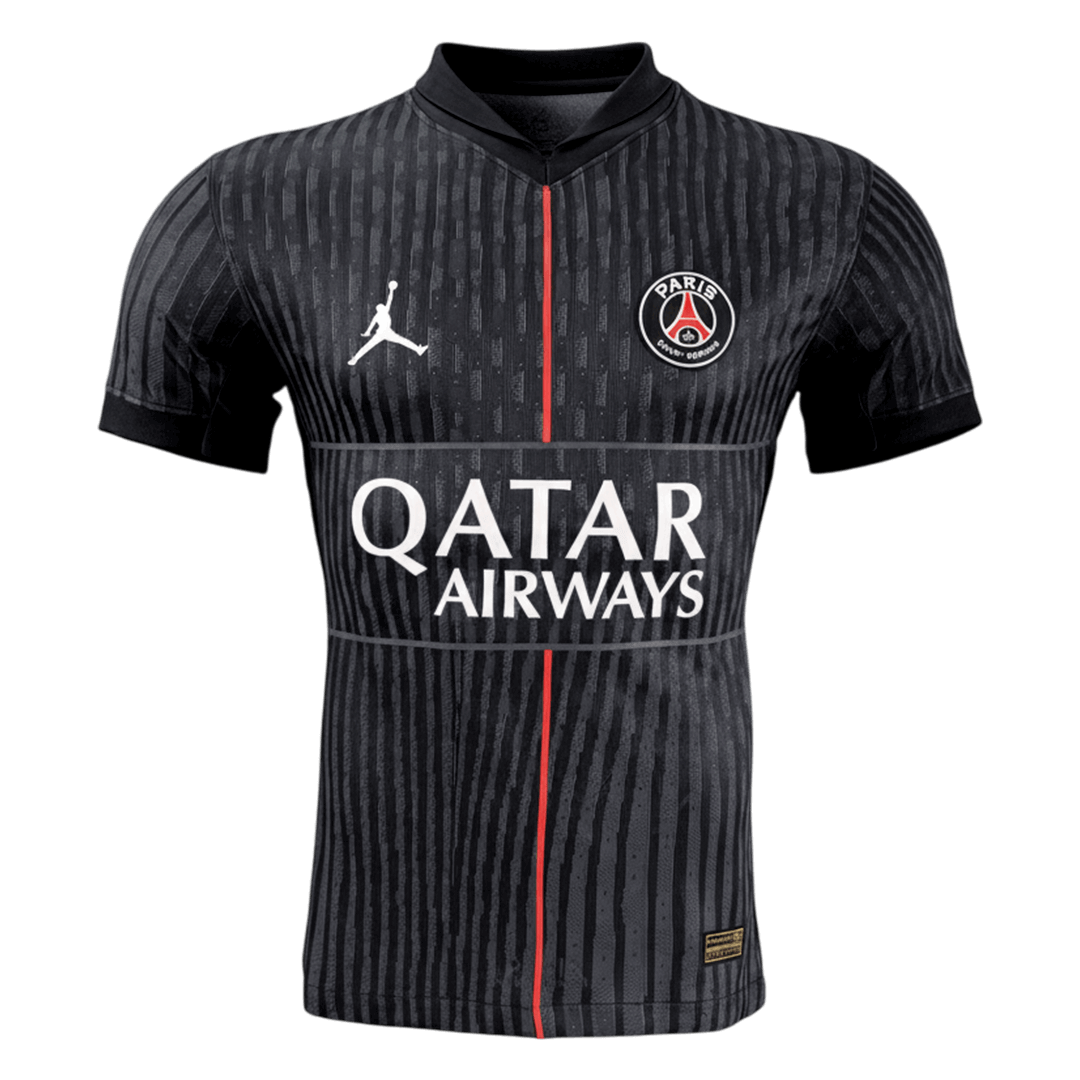 PSG pánsky štvrtý futbalový dres 2025/26 [hráčska verzia]