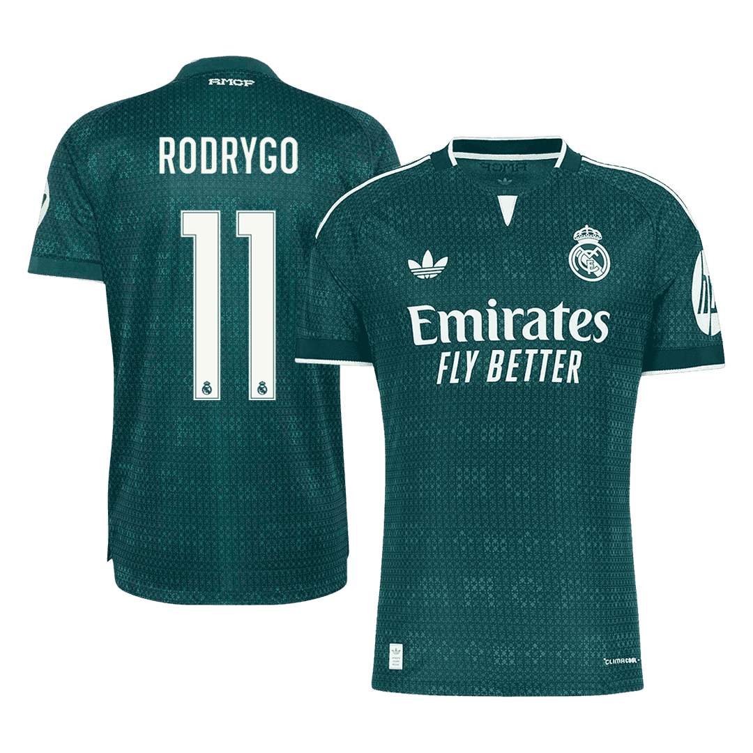 Real Madrid pánsky vonkajší futbalový dres 2026/27 – RODRYGO #11 [hráčska verzia]