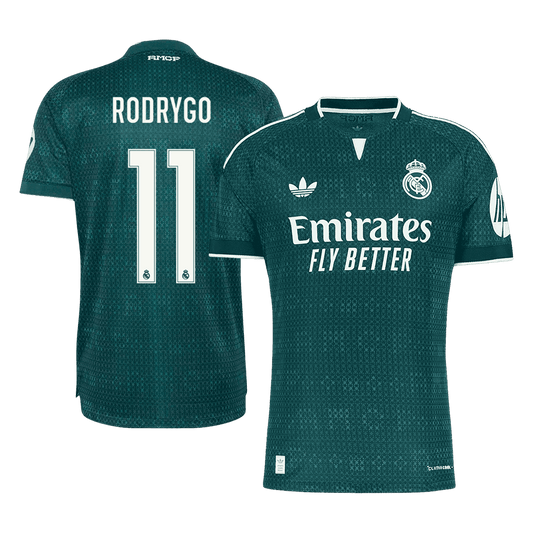 Real Madrid pánsky vonkajší futbalový dres 2026/27 – RODRYGO #11 [hráčska verzia]