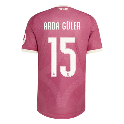 Real Madrid pánsky Tretí futbalový dres 2026/27 – ARDA GÜLER #15 [hráčska verzia]