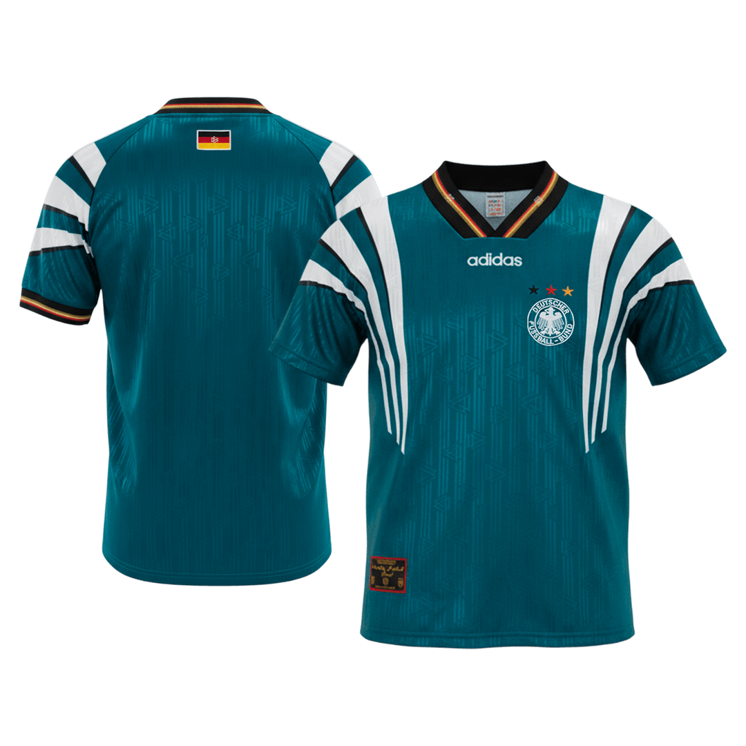 Nemecko pánsky vonkajší retro futbalový dres 1996/97