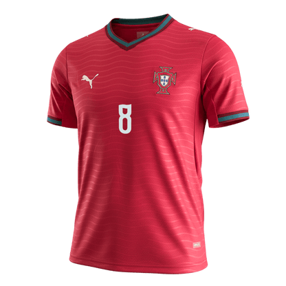 Portugalsko pánsky domáci futbalový dres MS 2026 - B.FERNANDES #8 (Prémiová kvalita)