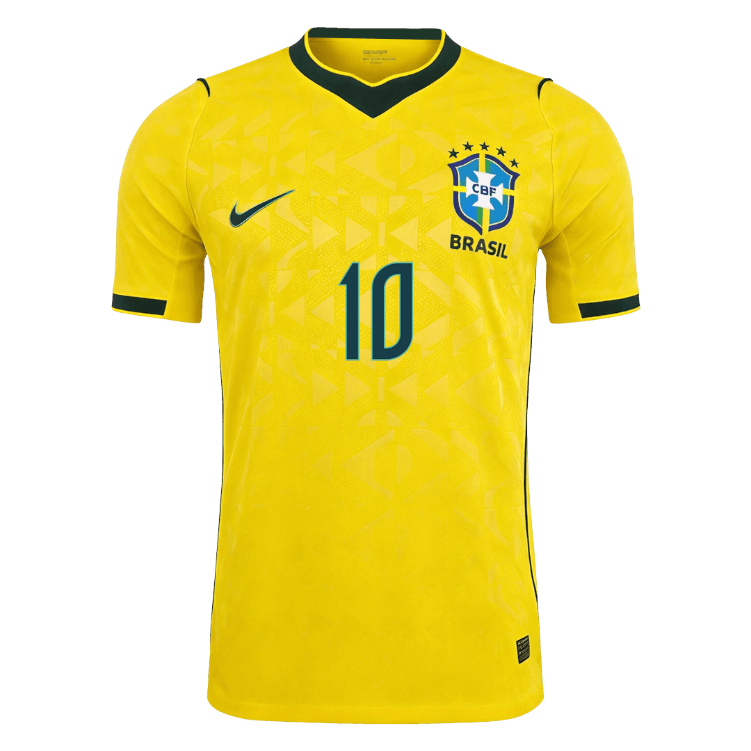 Pánske Futbalový Dres Brazília Domáci MS 2026 Hráčska Verzia - NEYMAR JR. #10