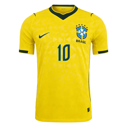 Pánske Futbalový Dres Brazília Domáci MS 2026 Hráčska Verzia - NEYMAR JR. #10