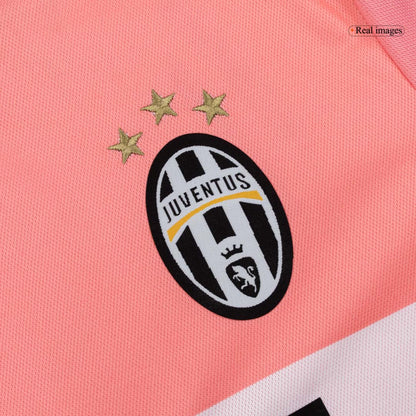 Juventus pánsky vonkajší retro futbalový dres s dlhými rukávmi 2015/16