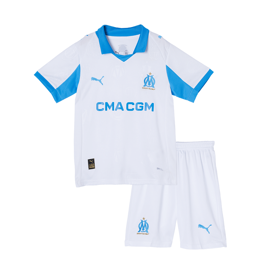 Marseille detská domáca futbalová súprava 2025/26