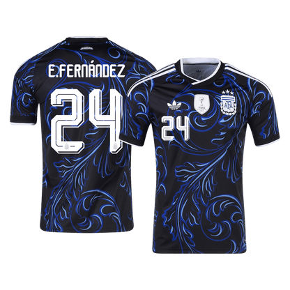 Pánske Futbalový Dres Argentína Vonkajší MS 2026 - E. FERNÁNDEZ #24