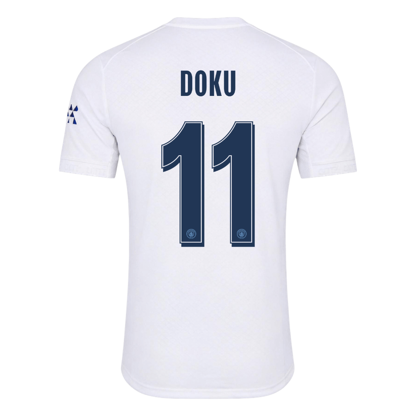 Manchester City pánsky Tretí futbalový dres 2026/27 – DOKU #11 – UCL [hráčska verzia]