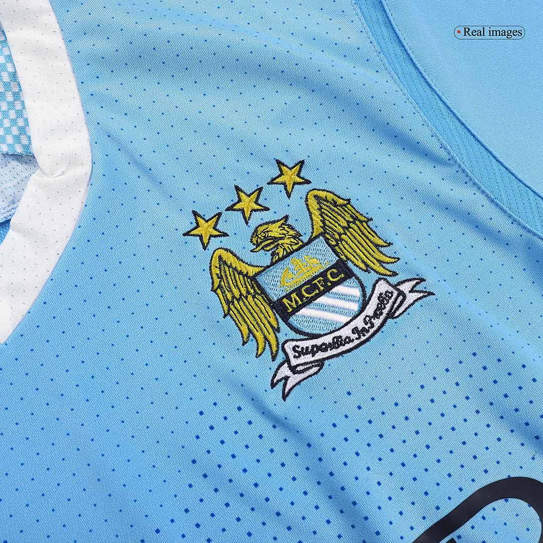 Manchester City pánsky domáci retro futbalový dres 2011/12