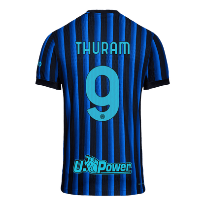 Inter Miláno pánsky domáci futbalový dres 2025/26 - THURAM #9 [hráčska verzia]