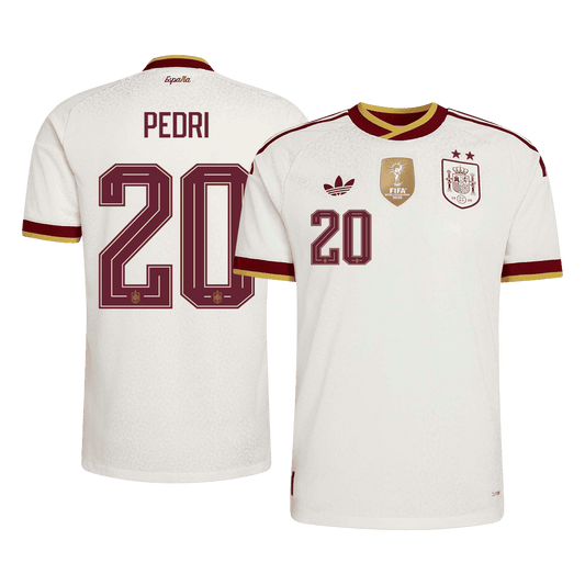 Pánske Futbalový Dres Španielsko Vonkajší MS 2026 Hráčska Verzia - PEDRI #20