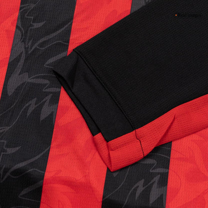 Pánske Futbalový Dres AC Miláno Domáci 2025/26 Dlhý Rukáv