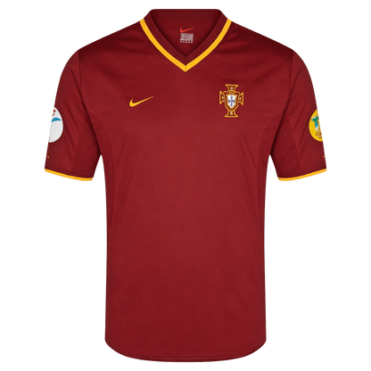 Portugalsko pánsky domáci retro futbalový dres 2000