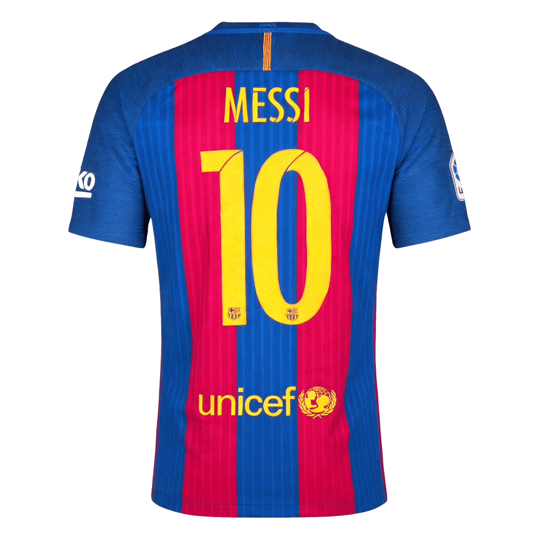 Pánske Retro Futbalový Dres Barcelona Domáci 2016/17 - MESSI #10