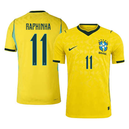 Pánske Futbalový Dres Brazília Domáci MS 2026 Hráčska Verzia - RAPHINHA #11
