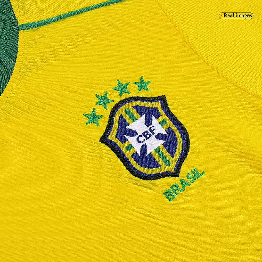 Brazília pánsky domáci retro futbalový dres MS 1998 - RIVALDO #10