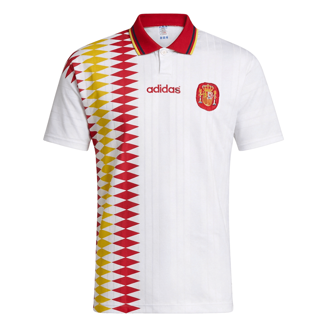 Španielsko pánsky vonkajší retro futbalový dres 1994