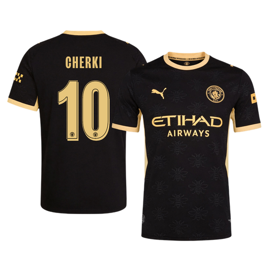 Manchester City pánsky Vonkajší futbalový dres 2026/27 – CHERKI #10 – UCL [hráčska verzia]