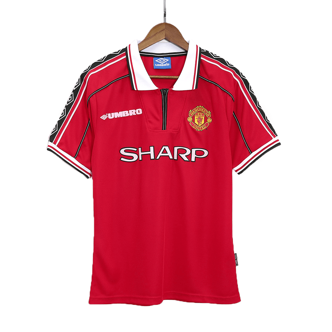 Manchester United pánsky domáci retro futbalový dres 98/00