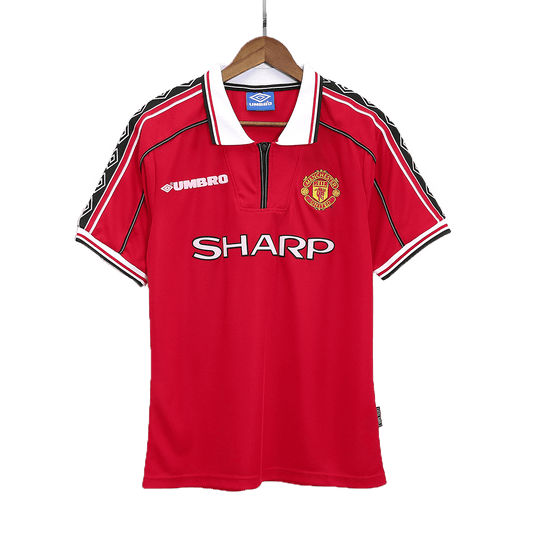 Manchester United pánsky domáci retro futbalový dres 98/00