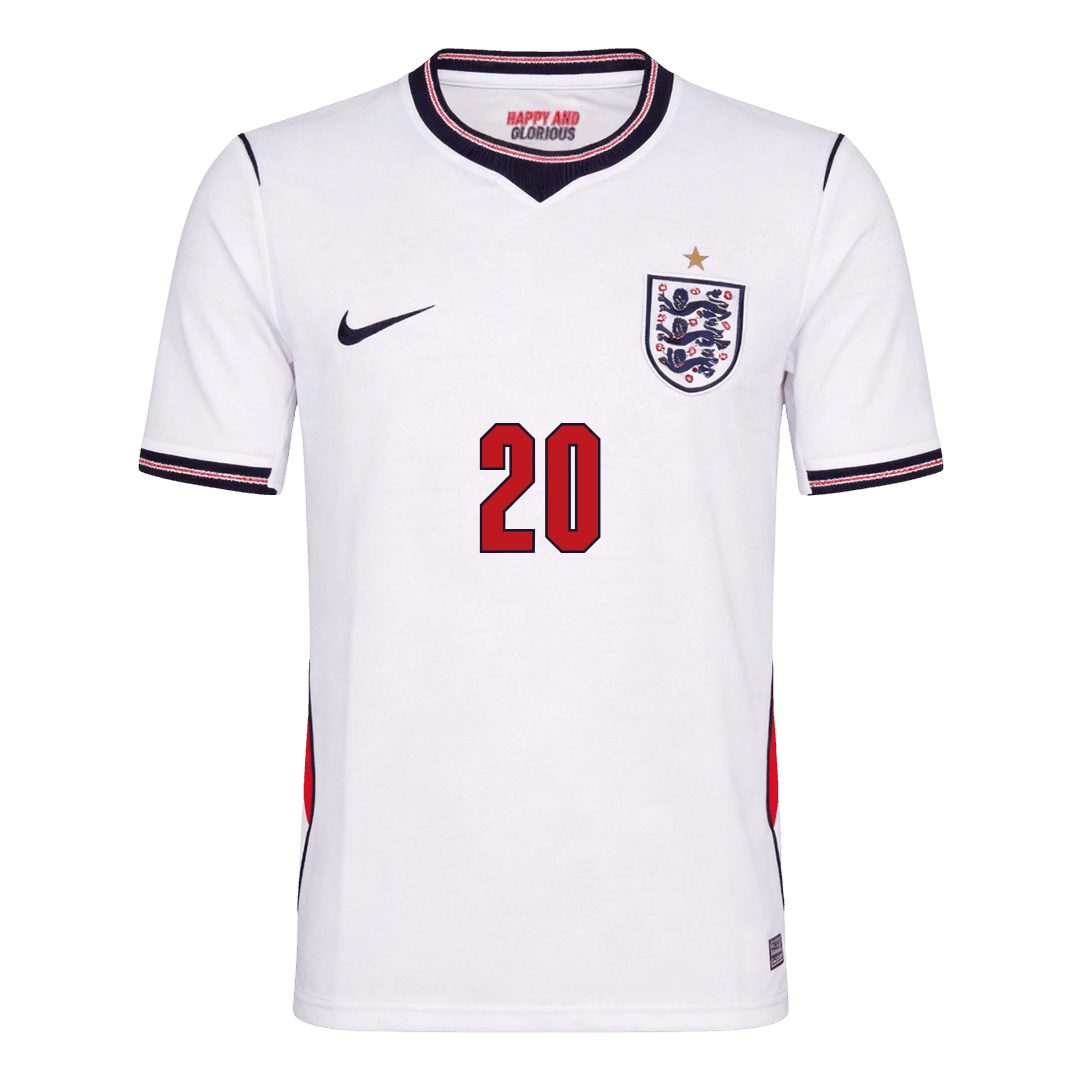 Anglicko pánsky domáci futbalový dres MS 2026 - PALMER #20