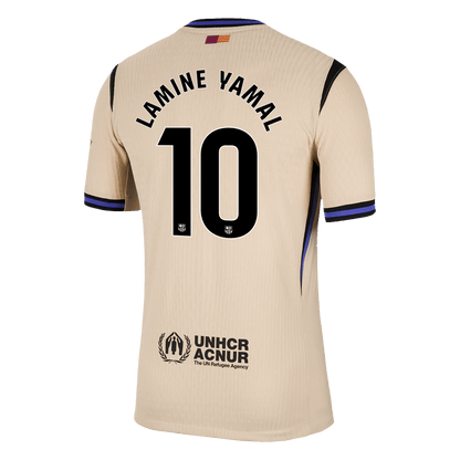 Barcelona pánsky vonkajší futbalový dres 2025/26 - LAMINE YAMAL #10 [hráčska verzia]