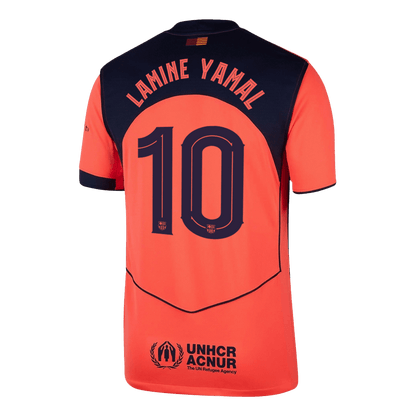 Barcelona pánsky tretí futbalový dres 2025/26 UCL - LAMINE YAMAL #10