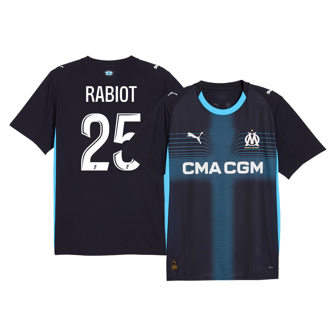 Marseille pánsky vonkajší futbalový dres 2025/26 - RABIOT #25
