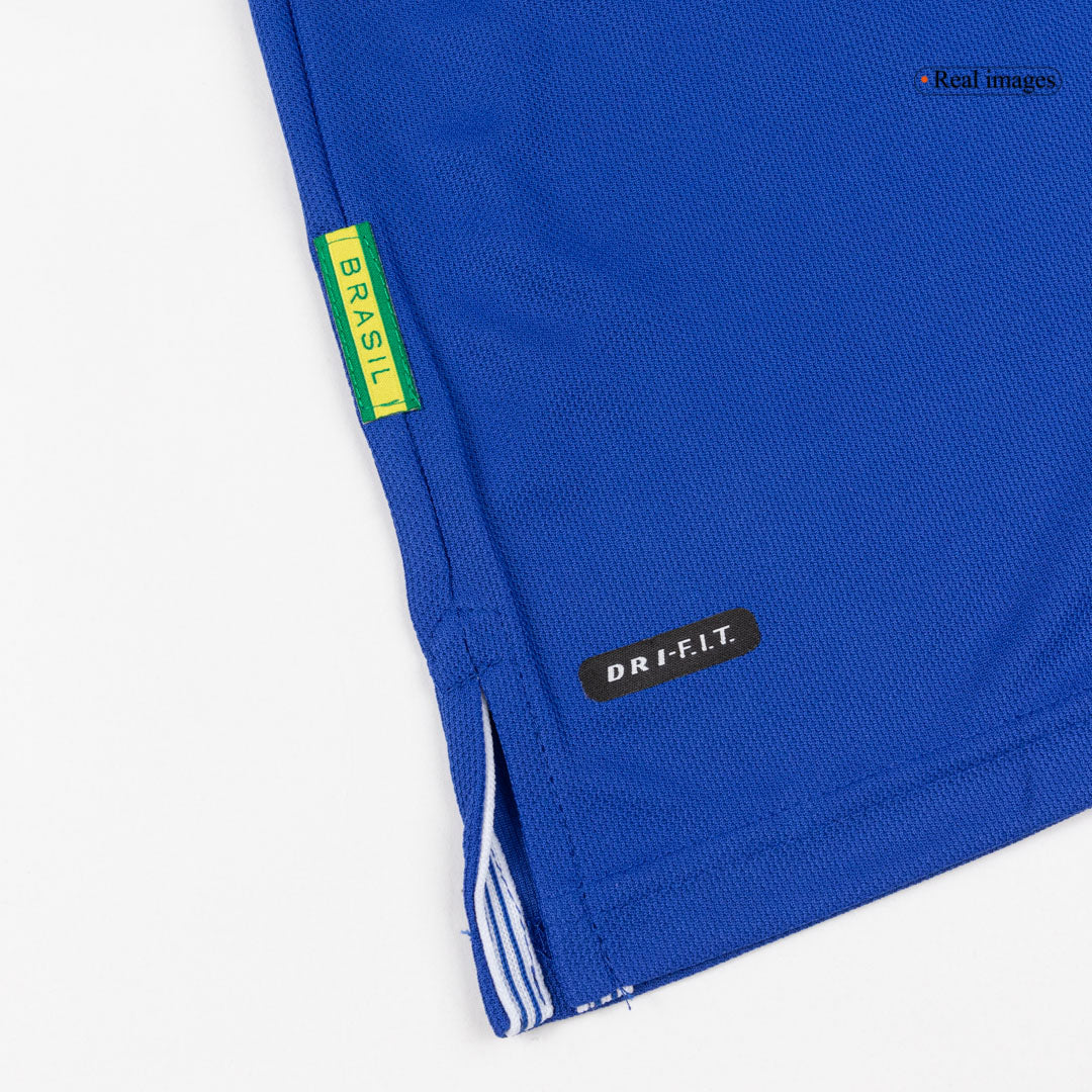 Brazília pánsky vonkajší retro futbalový dres 1998