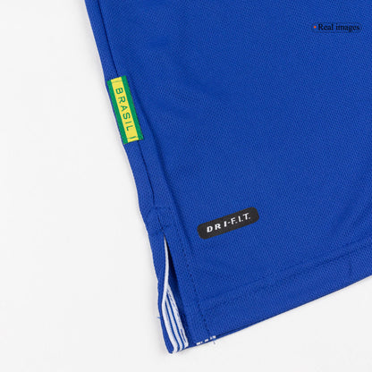 Brazília pánsky vonkajší retro futbalový dres 1998