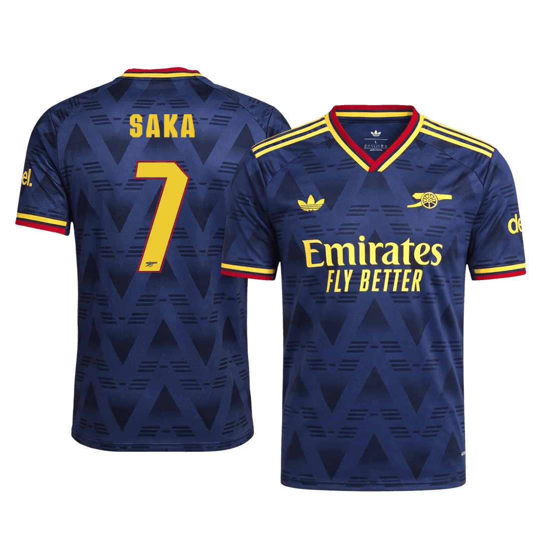 Pánske Futbalový Dres Arsenal Vonkajší 2026/27 Hráčska Verzia UCL - SAKA #7
