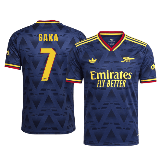 Pánske Futbalový Dres Arsenal Vonkajší 2026/27 Hráčska Verzia UCL - SAKA #7